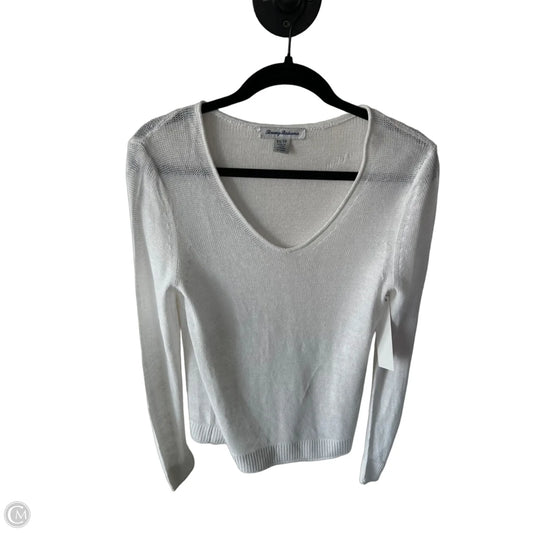 Sweater By Tommy Bahama In White, Size: Xs