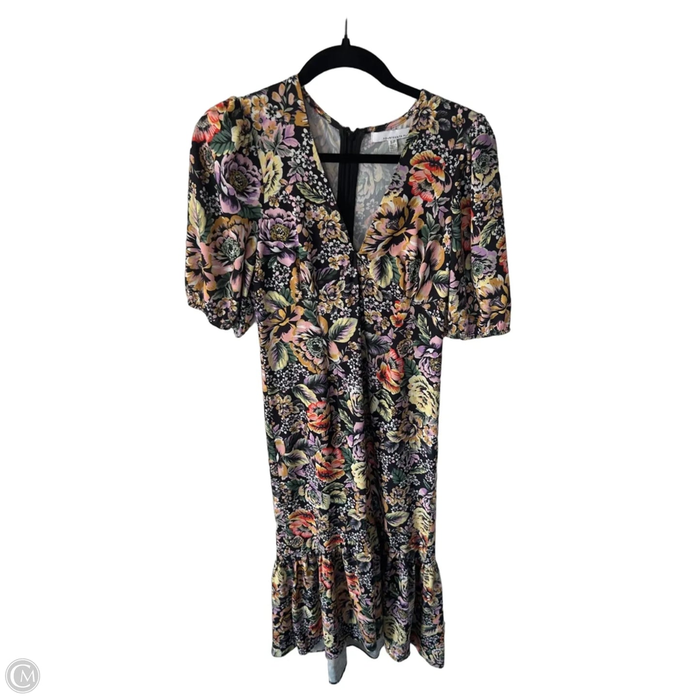Dress Casual Maxi By Clothes Mentor In Floral Print, Size: S
