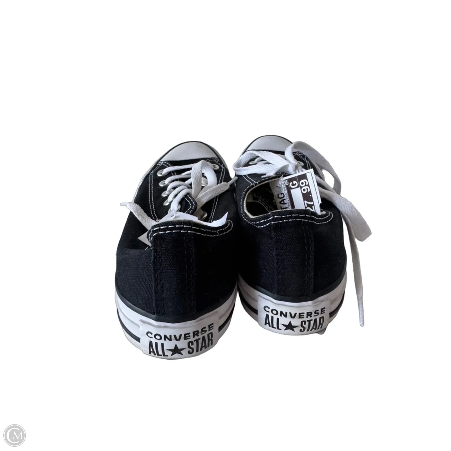 Shoes Sneakers By Converse In Black & White, Size: 6