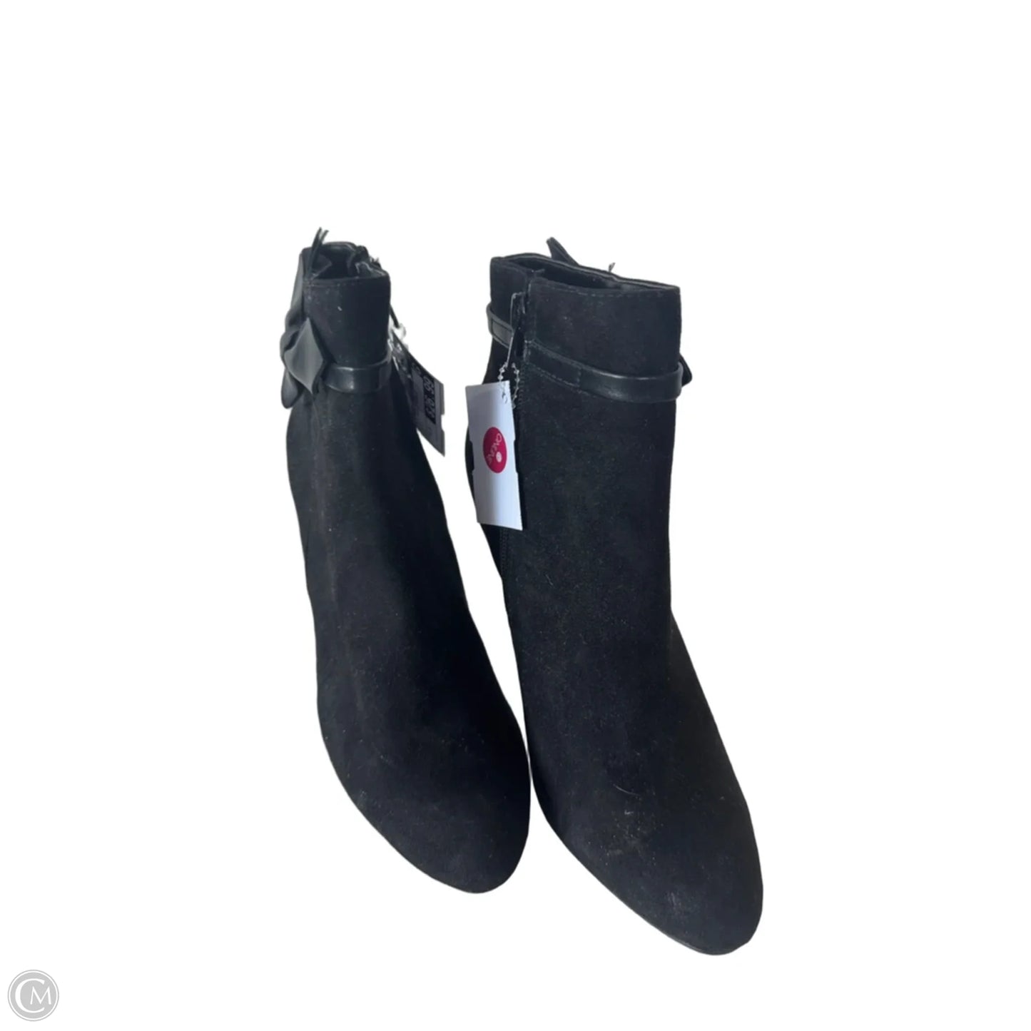 Boots Ankle Heels By Kelly And Katie In Black, Size: 6.5
