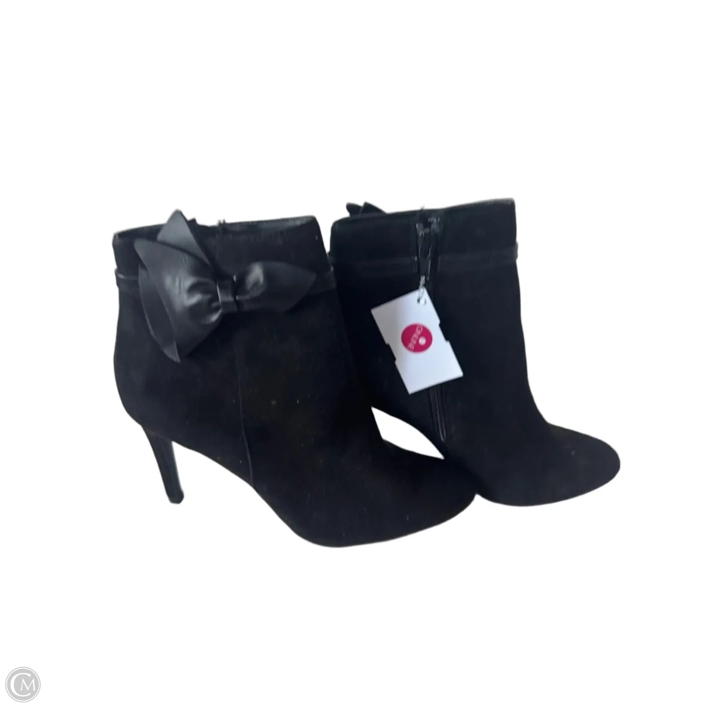 Boots Ankle Heels By Kelly And Katie In Black, Size: 6.5