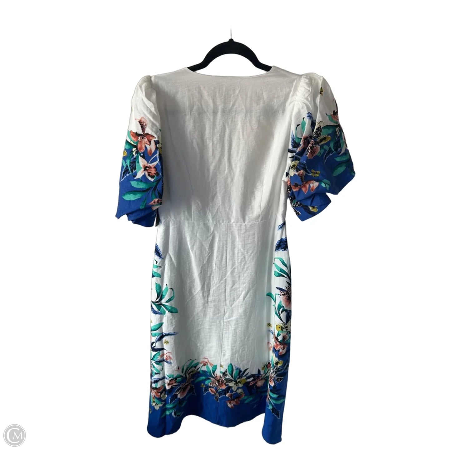 Dress Casual Maxi By Inc In Blue & White, Size: M