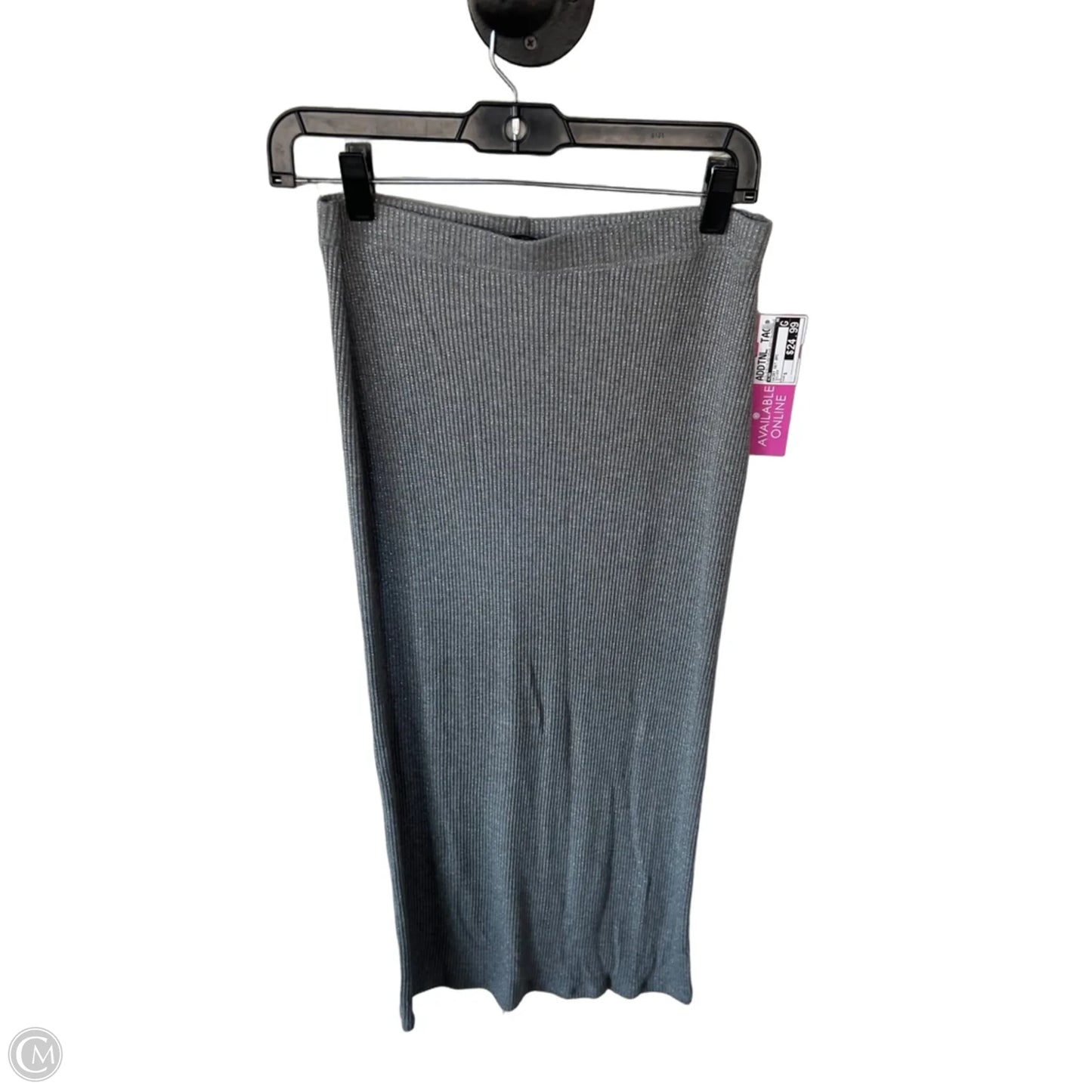 Skirt Set 2pc By Lna In Silver, Size: S