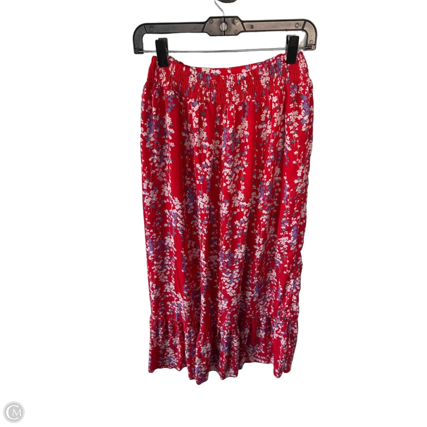 Skirt Set 2pc By Cme In Red & White, Size: S