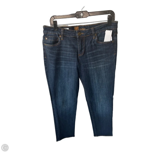 Jeans Boyfriend By Kut In Blue Denim, Size: 10