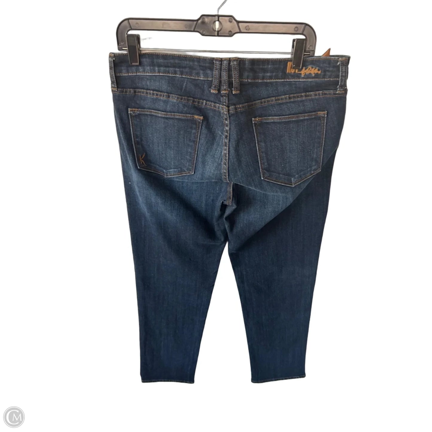 Jeans Boyfriend By Kut In Blue Denim, Size: 10