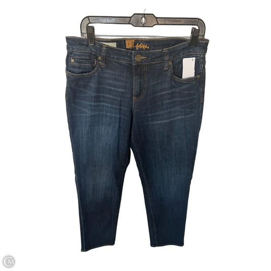 Jeans Boyfriend By Kut In Blue Denim, Size: 10