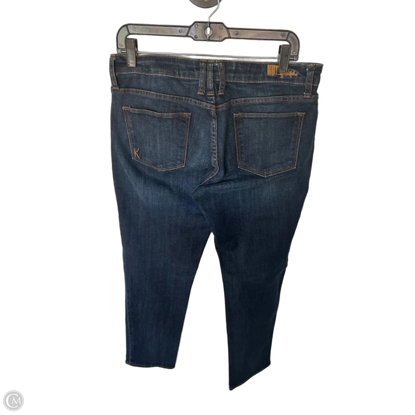 Jeans Boyfriend By Kut In Blue Denim, Size: 10