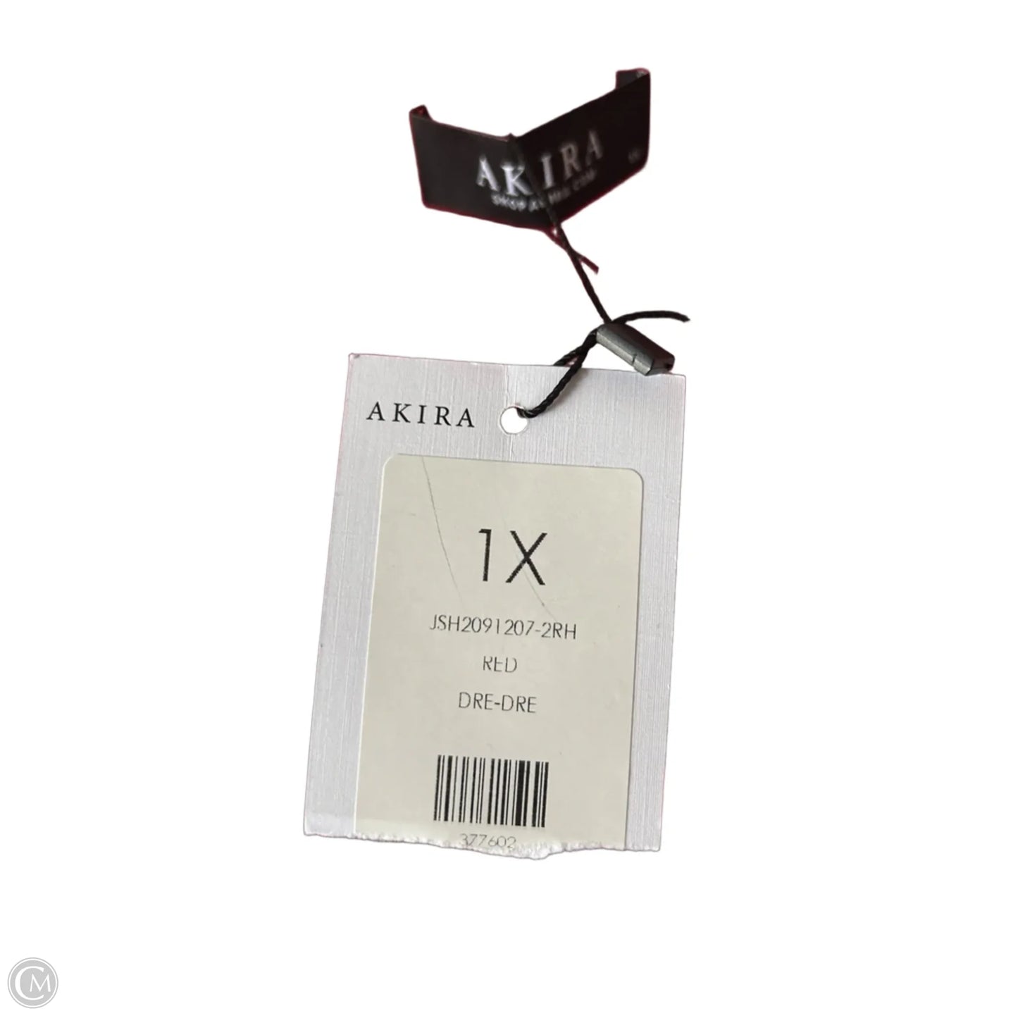 Dress Party Short By Akira In Red, Size: 1x