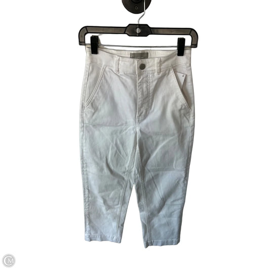 Jeans Straight By Everlane In White Denim, Size: 0