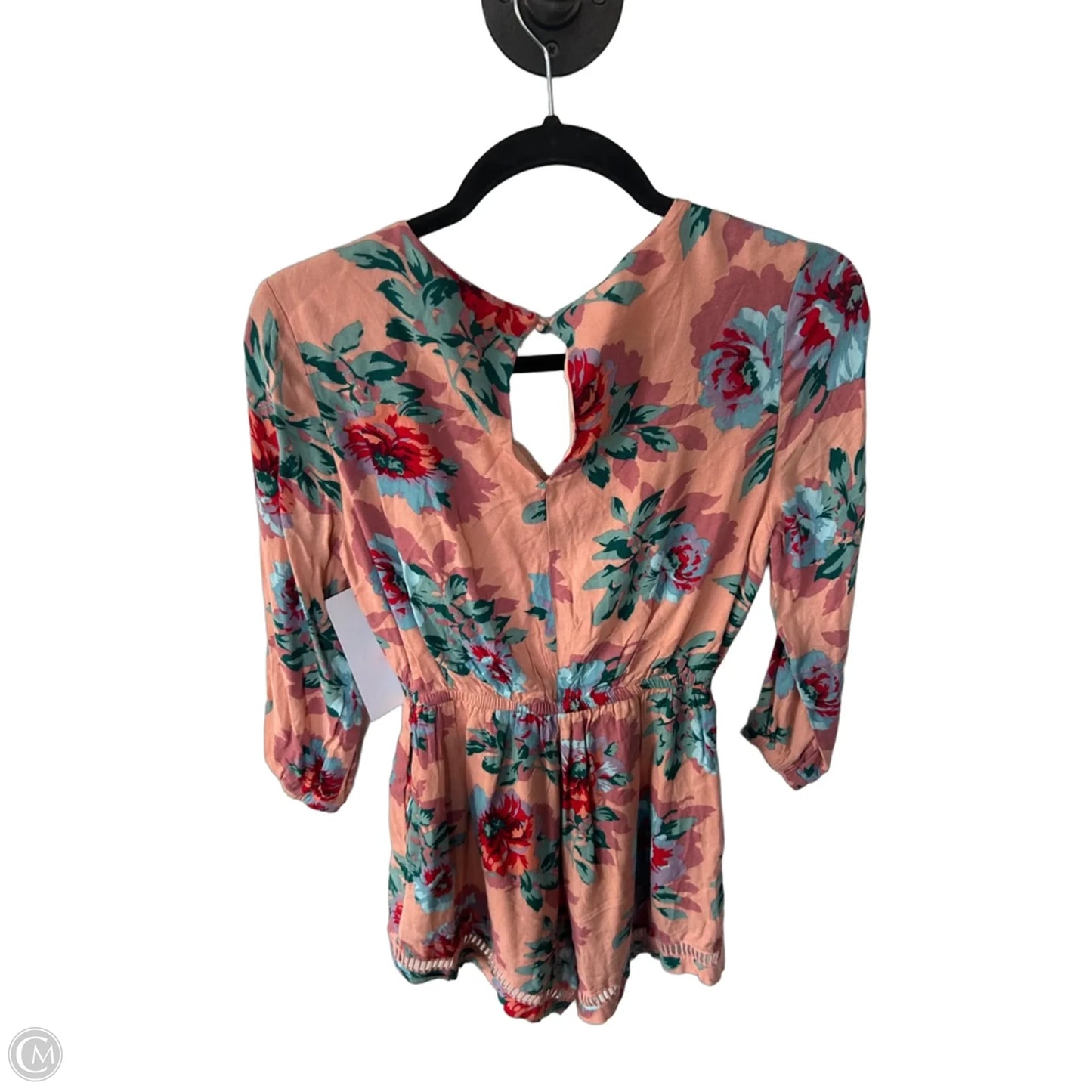 Romper By Minkpink In Pink & Red, Size: S