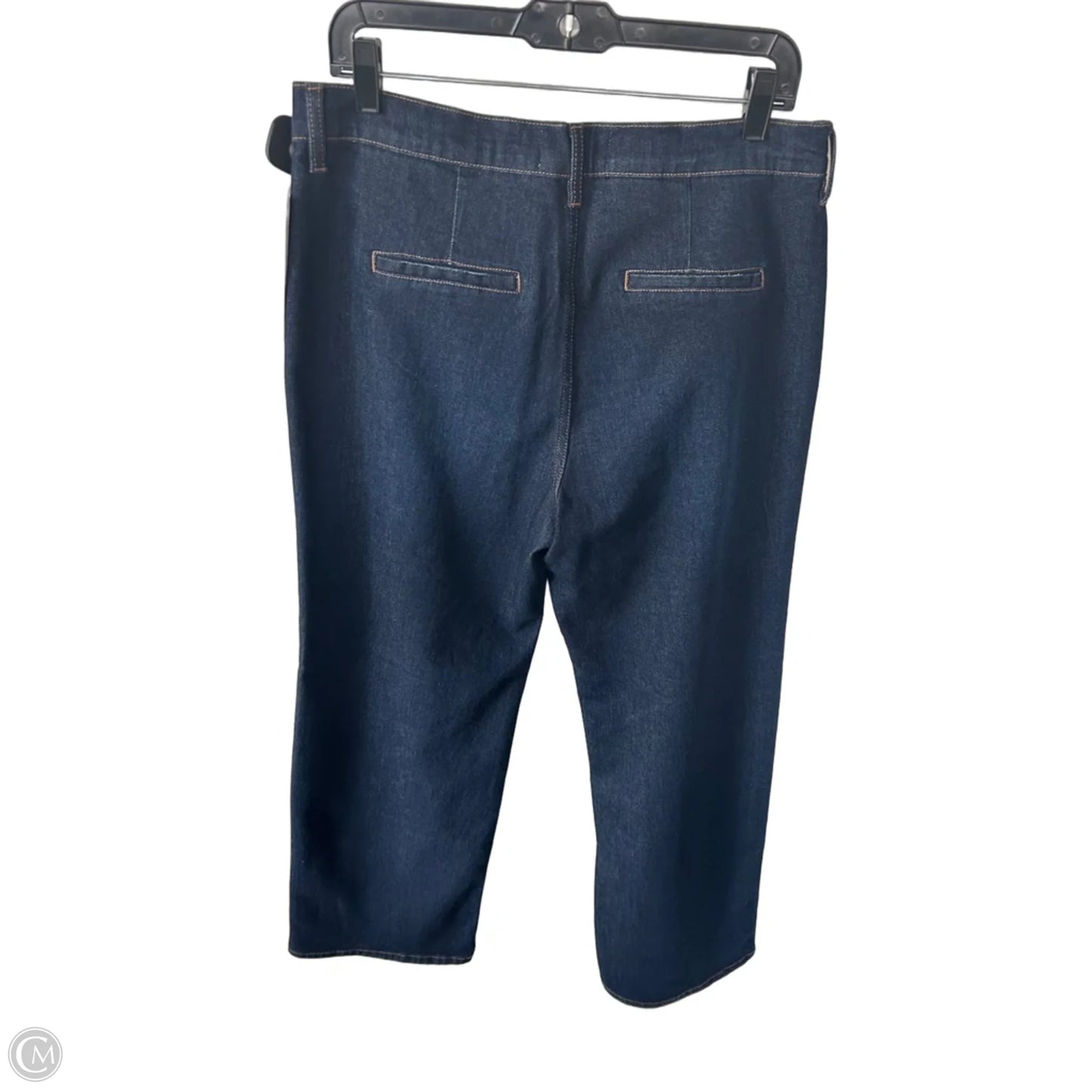 Jeans Straight By Evereve In Blue Denim, Size: 12
