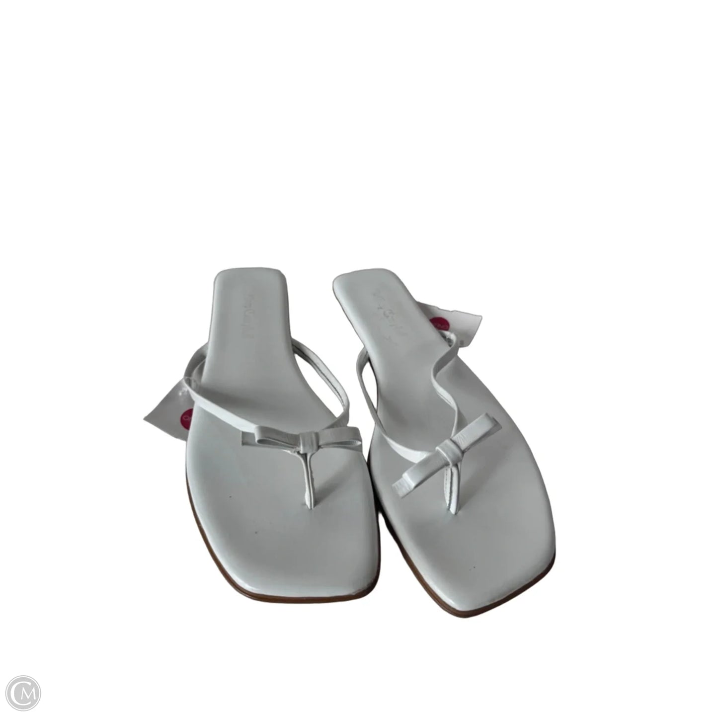 Sandals Flip Flops By Jeffrey Campbell In White, Size: 10