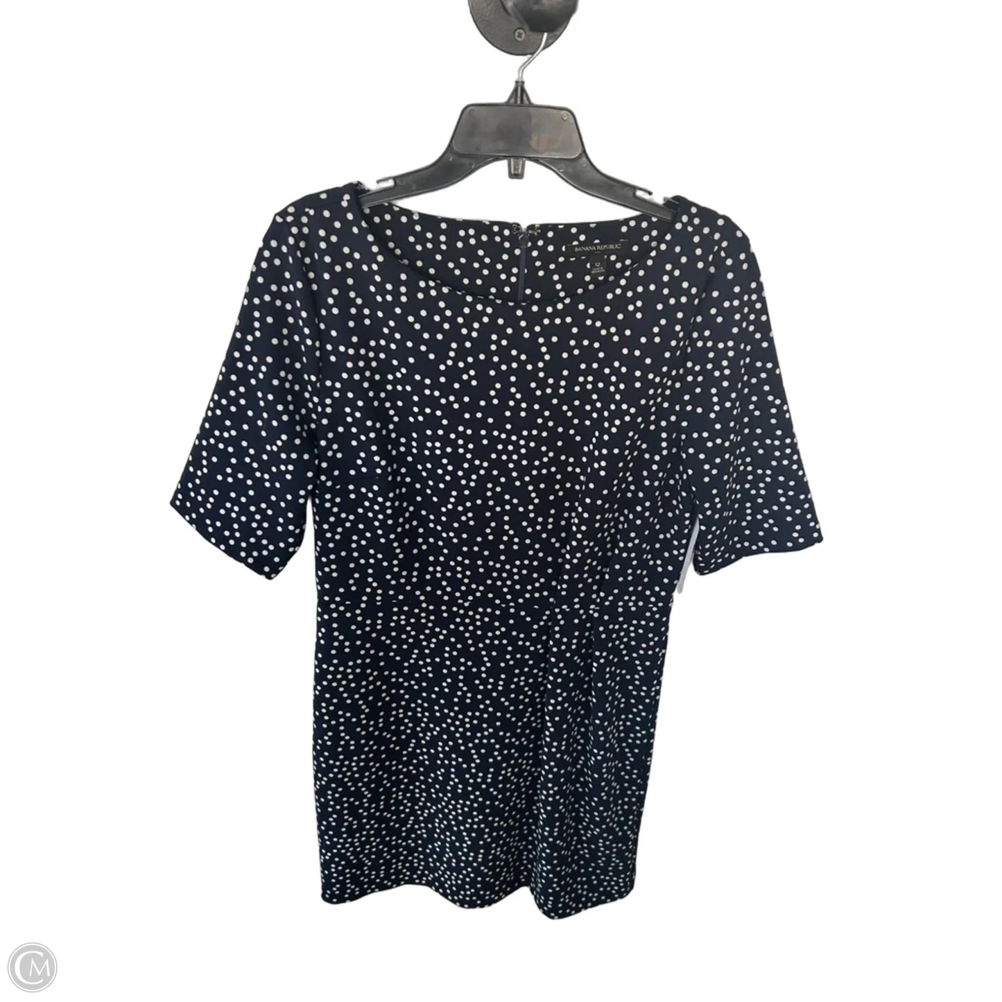 Dress Work By Banana Republic In Blue & White, Size: L