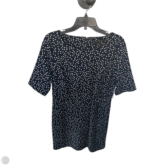 Dress Work By Banana Republic In Blue & White, Size: L