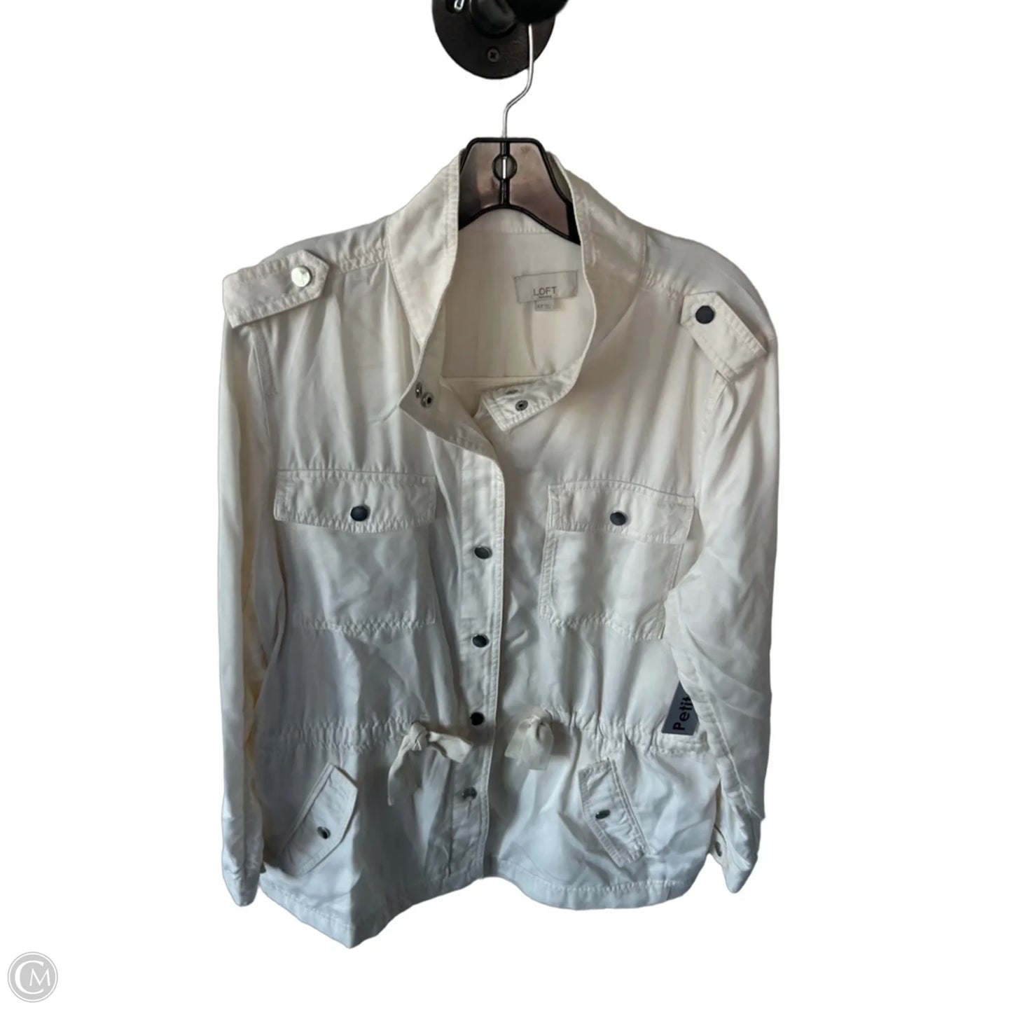 Jacket Other By Loft In Cream, Size: Xlp