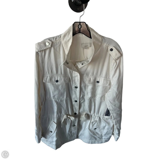 Jacket Other By Loft In Cream, Size: Xlp