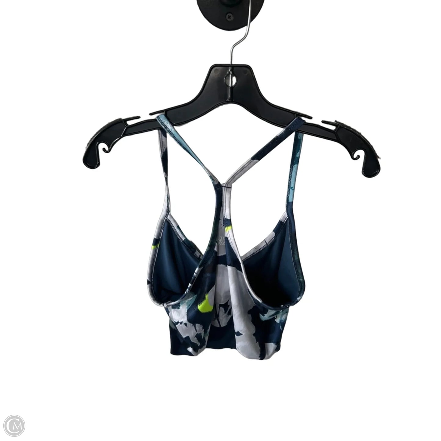 Athletic Bra By The North Face In Blue & Grey, Size: M