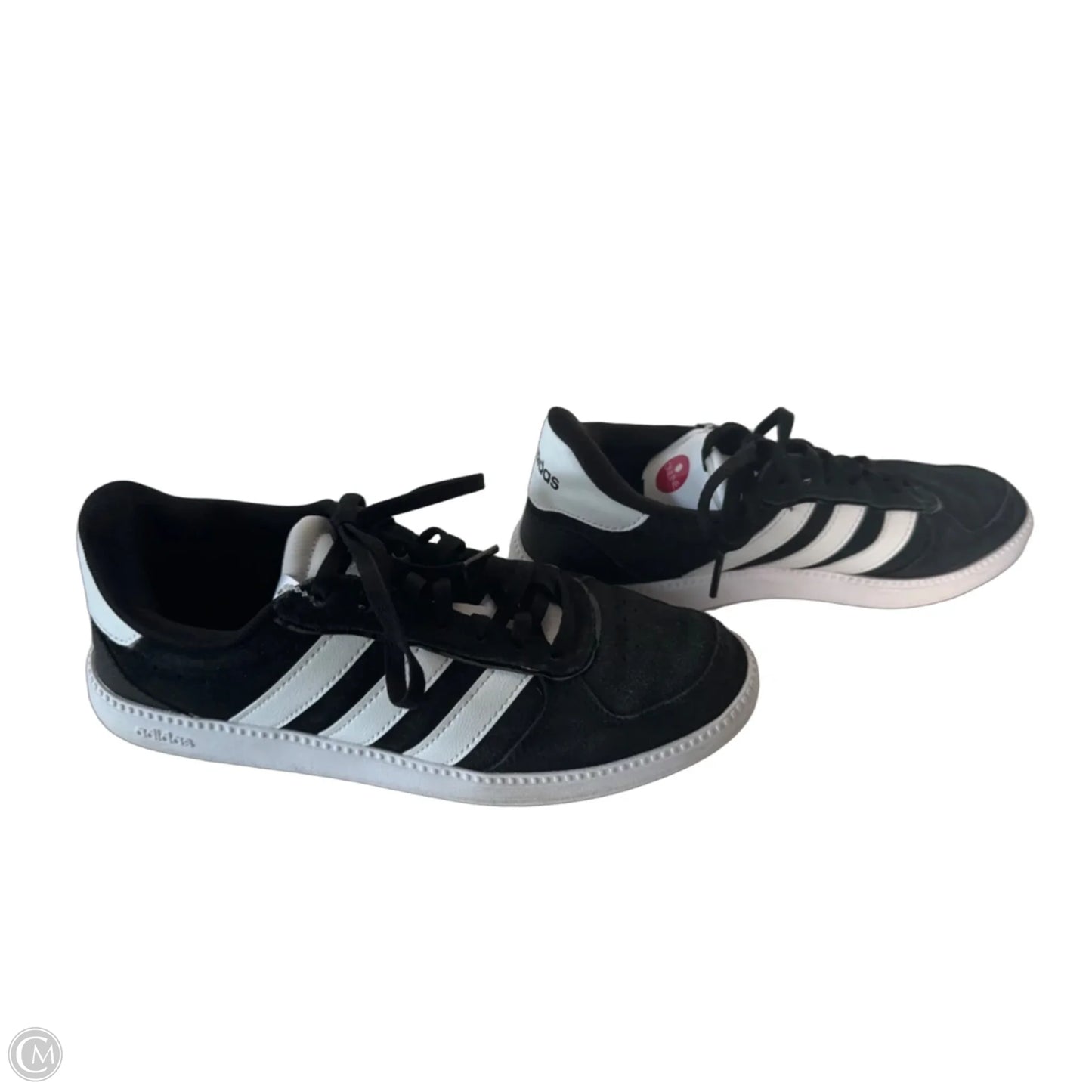 Shoes Sneakers By Adidas In Black & White, Size: 6