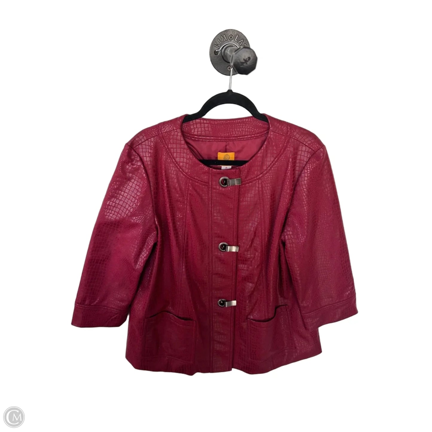 Jacket Other By Ruby Rd In Red, Size: L