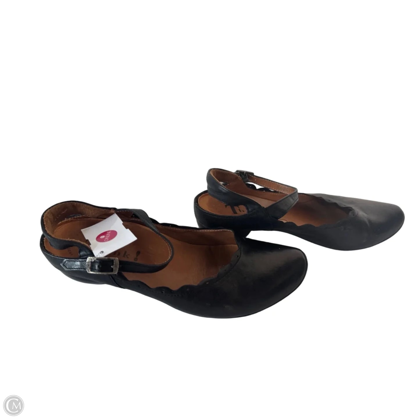 Shoes Heels Block By Think In Black, Size: 8.5
