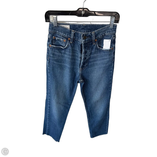 Jeans Straight By Gap In Blue Denim, Size: 2