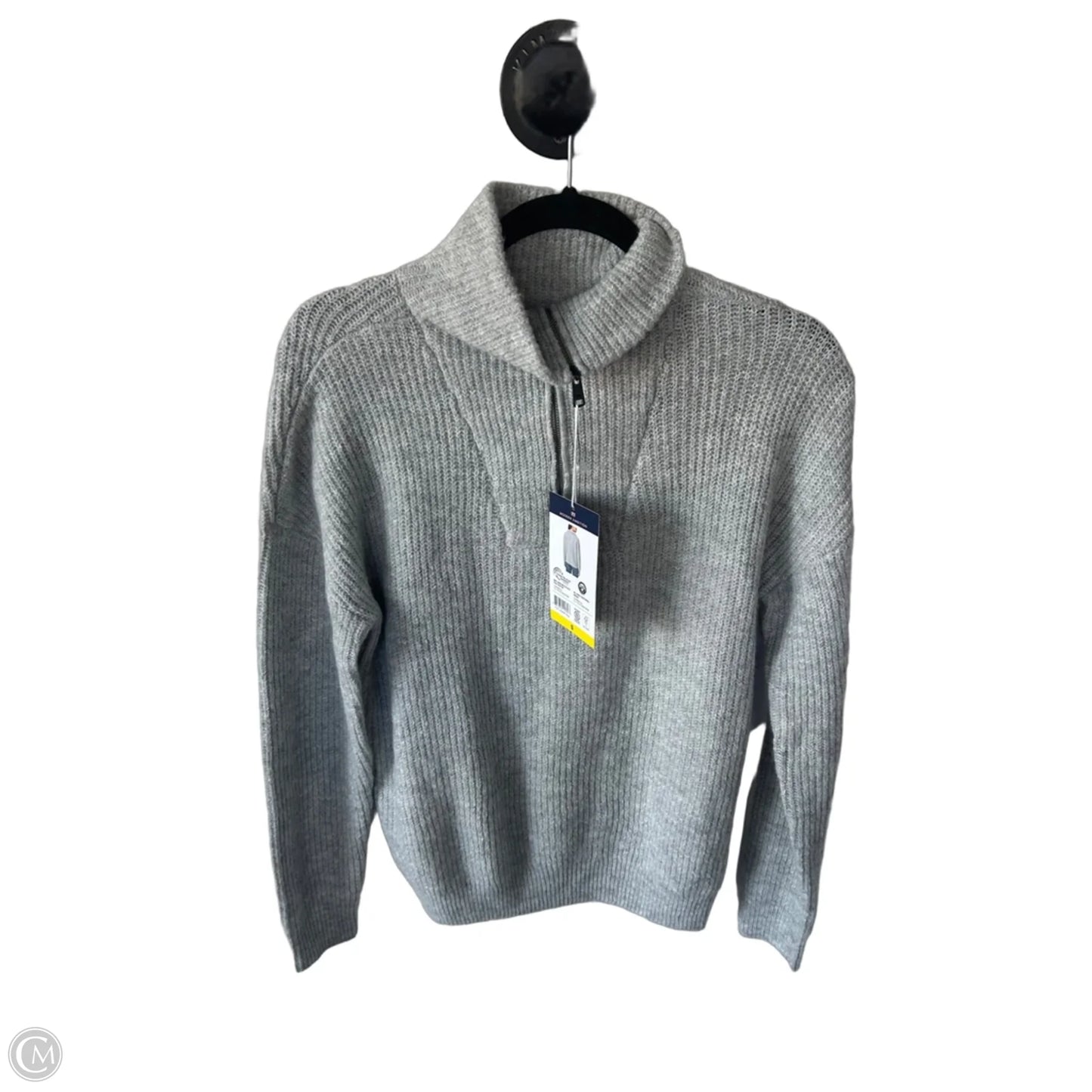 Sweater By Clothes Mentor In Grey, Size: S
