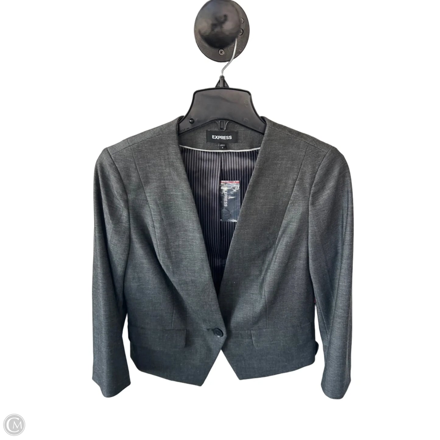 Blazer By Express In Grey, Size: M