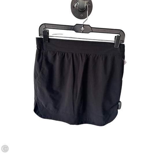 Athletic Skort By Athleta In Black, Size: S