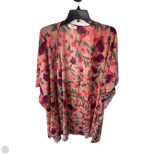 Kimono By Umgee In Pink & Purple, Size: M