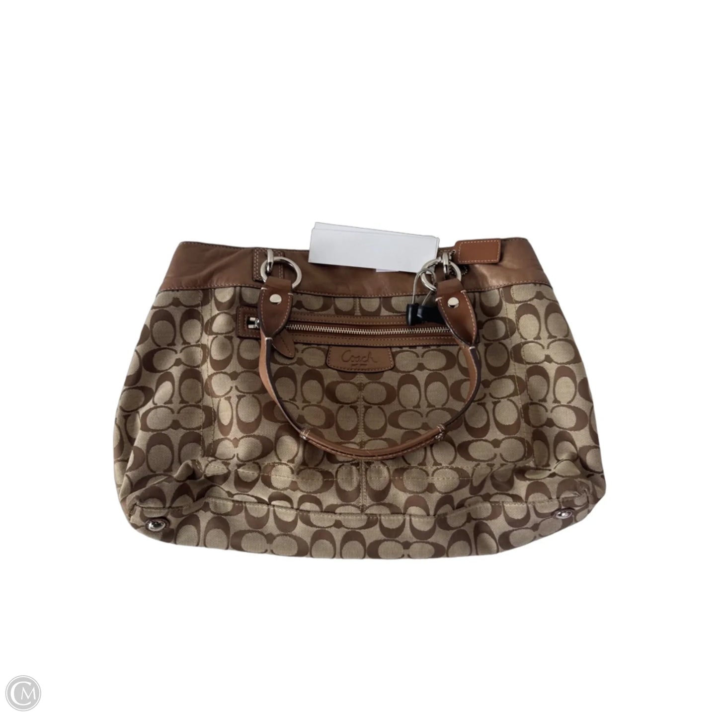 Handbag Designer By Coach, Size: Medium