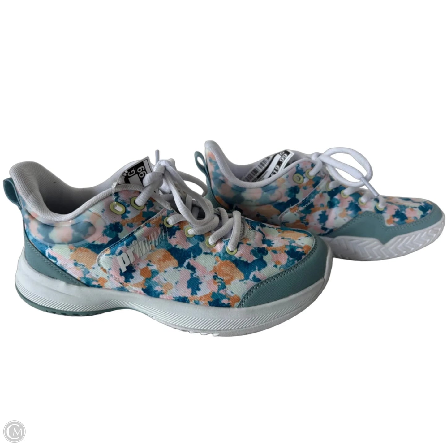 Shoes Sneakers By Prince In Blue & Pink, Size: 7
