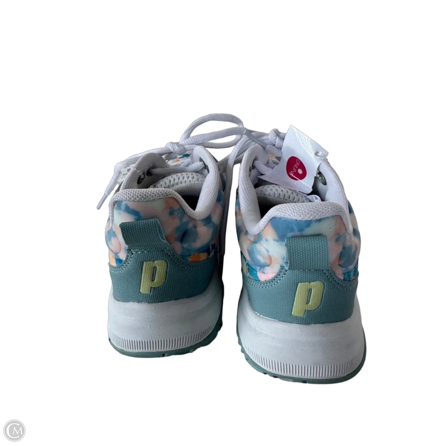 Shoes Sneakers By Prince In Blue & Pink, Size: 7