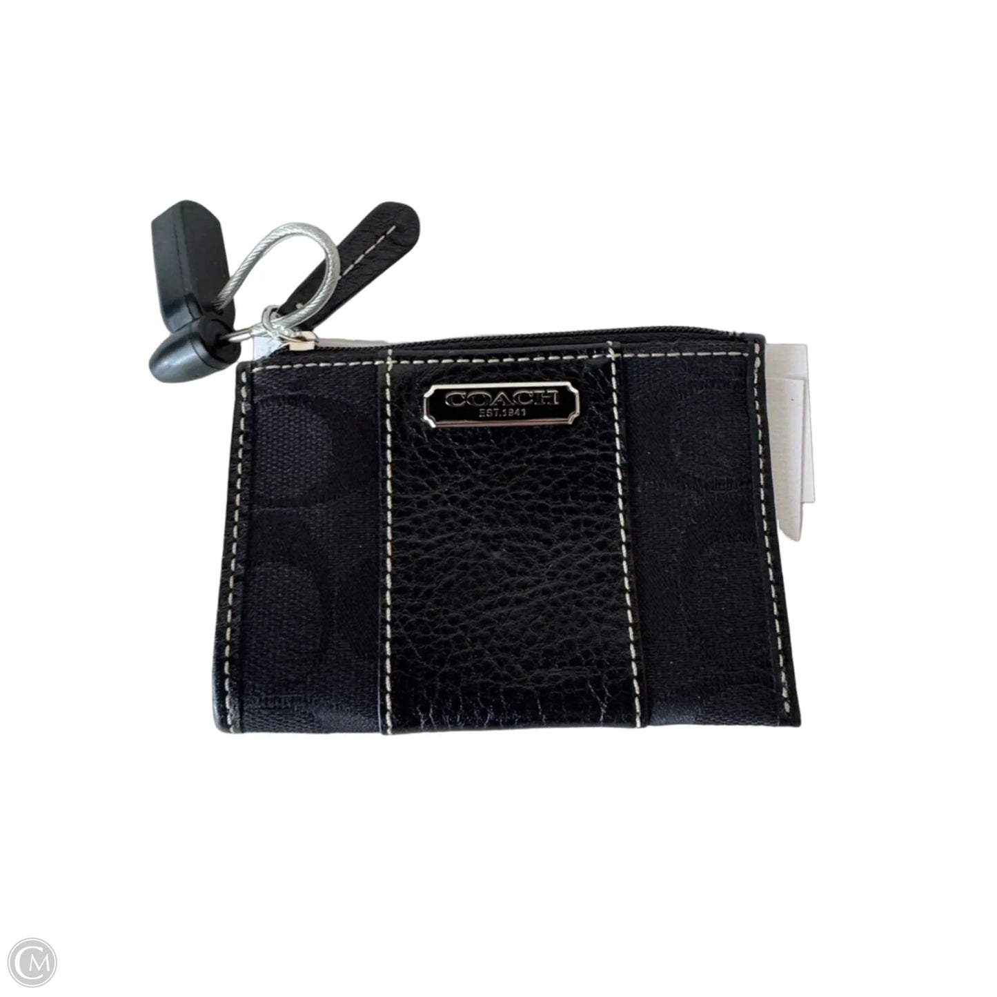 Coin Purse Designer By Coach, Size: Small