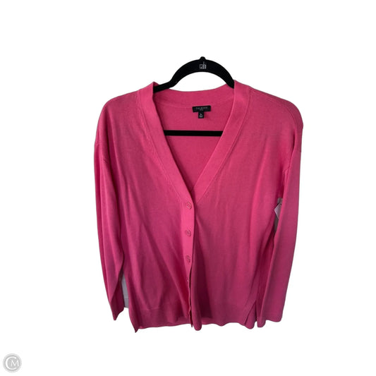 Sweater Cardigan By Talbots In Pink, Size: Sp
