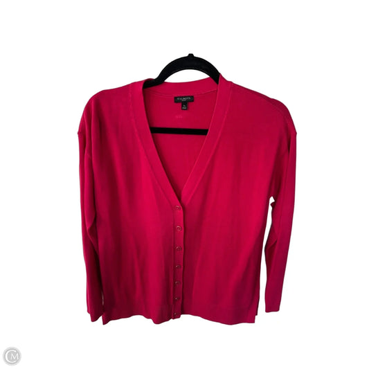 Sweater Cardigan By Talbots In Pink, Size: Sp