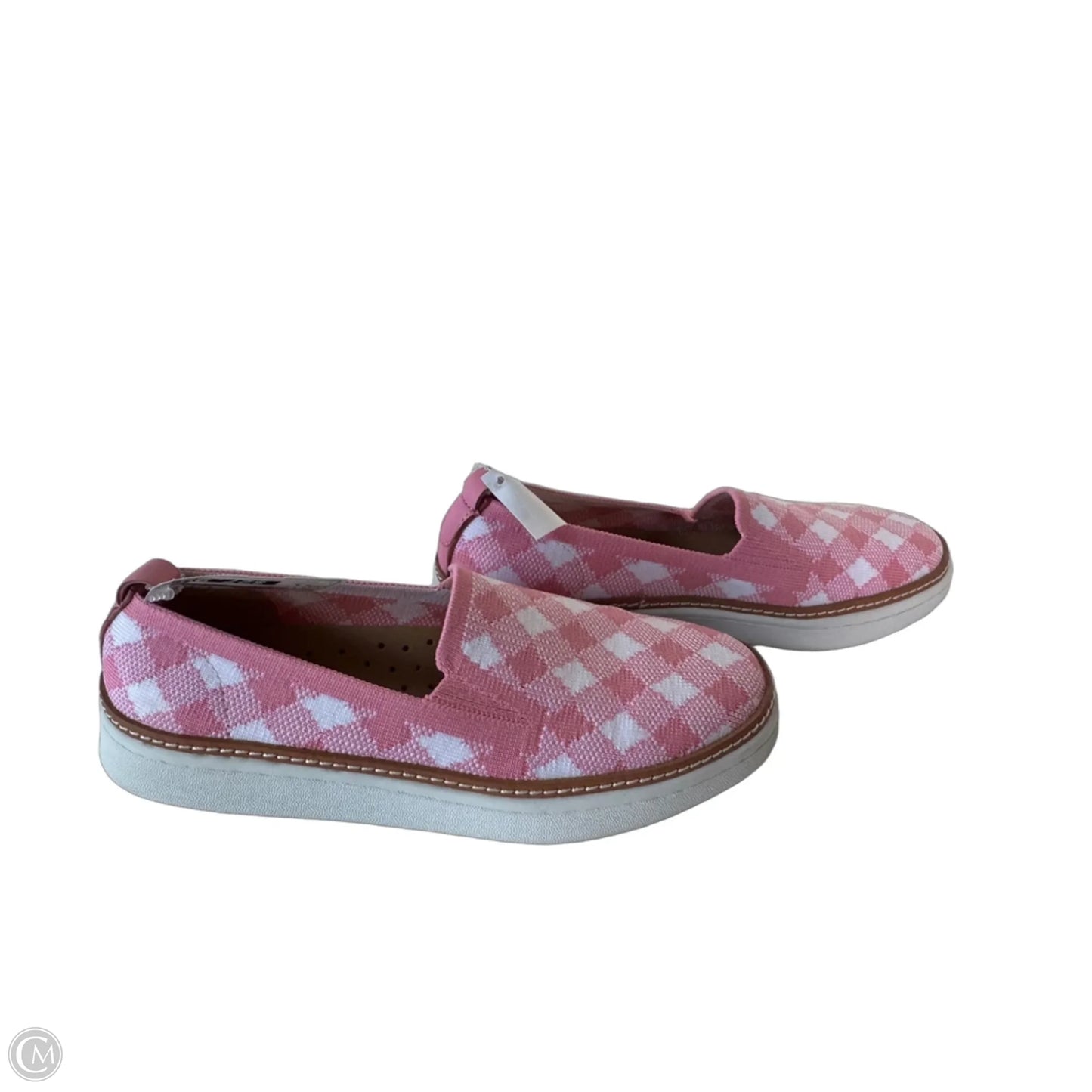 Shoes Sneakers By Talbots In Pink & White, Size: 5.5