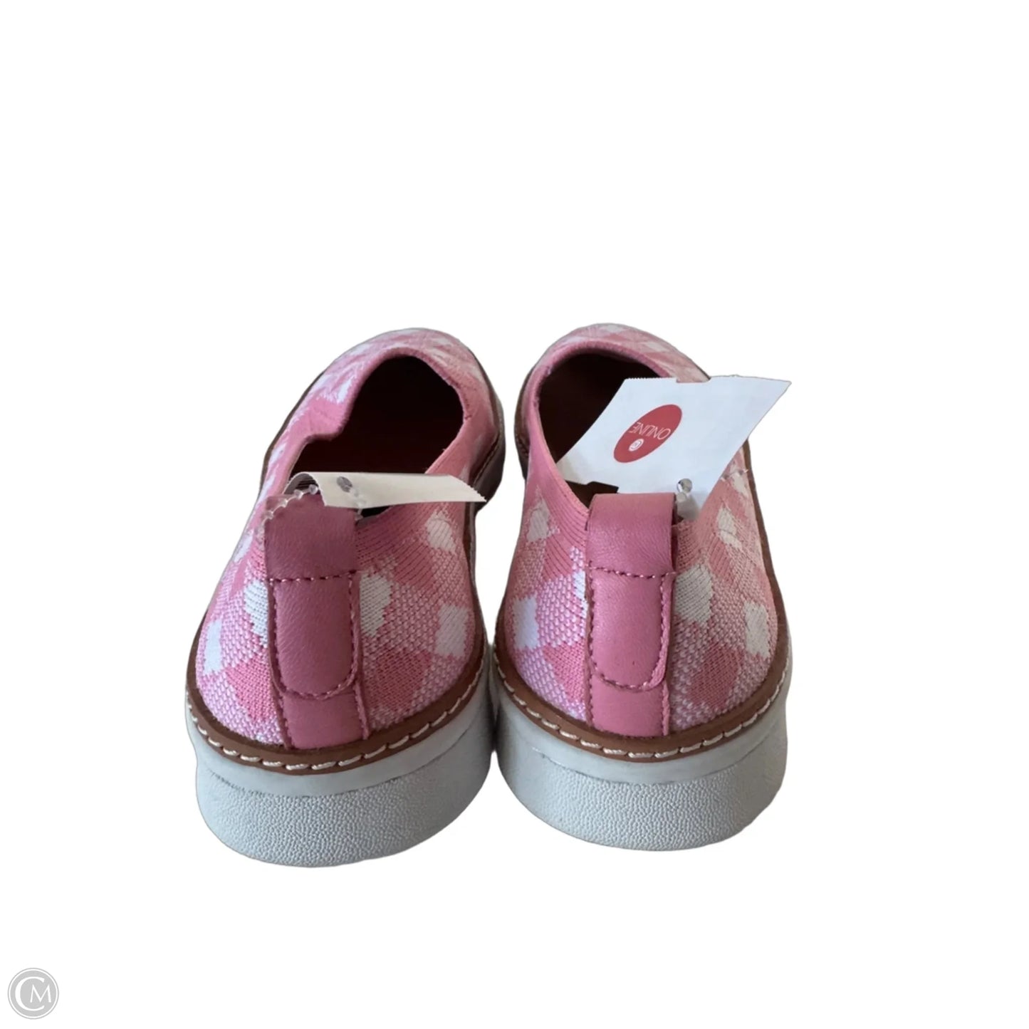 Shoes Sneakers By Talbots In Pink & White, Size: 5.5