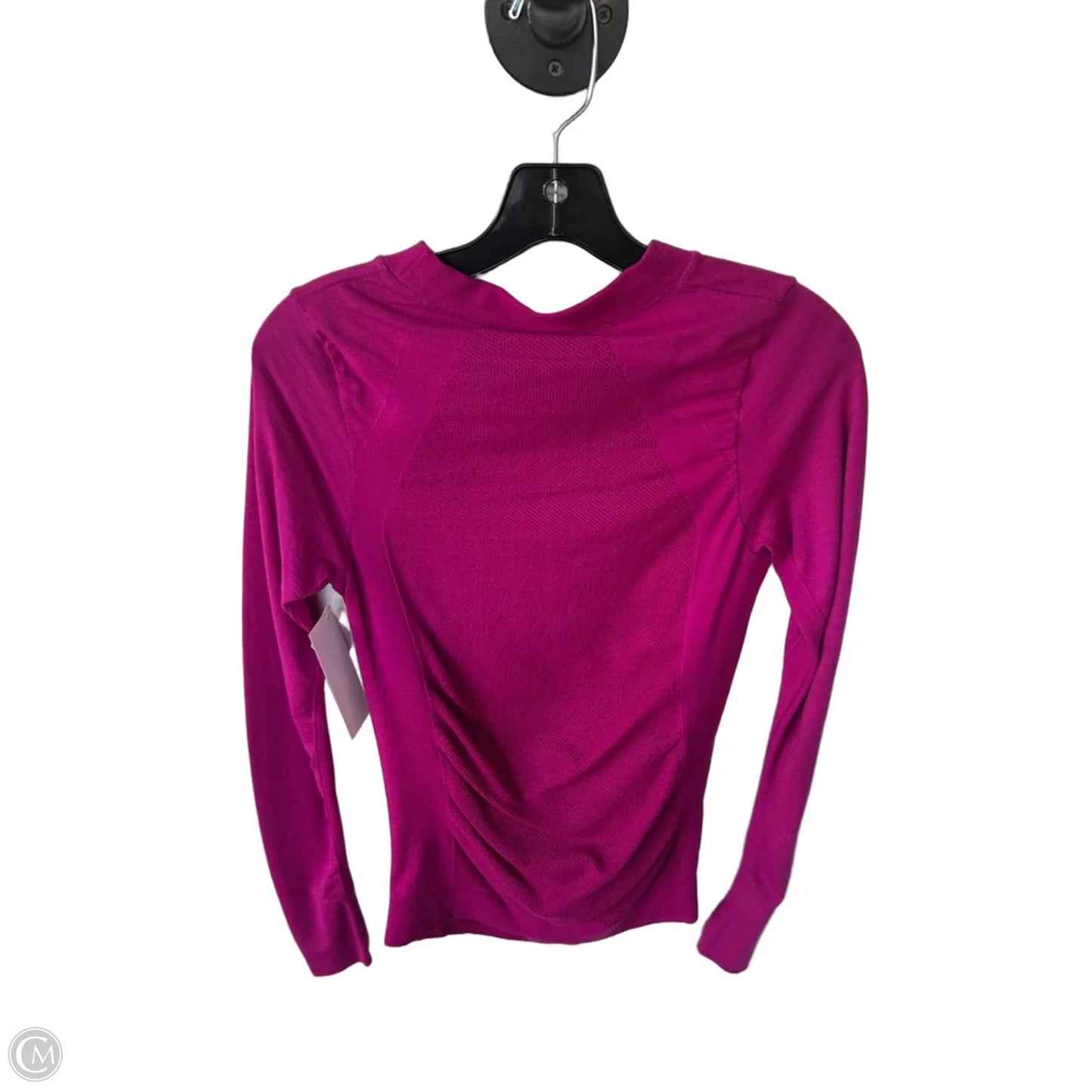 Athletic Top Long Sleeve Crewneck By Athleta In Pink, Size: M