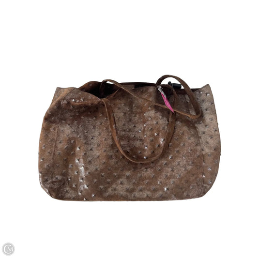 Tote Leather By Streets Ahead, Size: Large