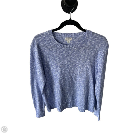 Sweater By J. Crew In Blue & White, Size: S