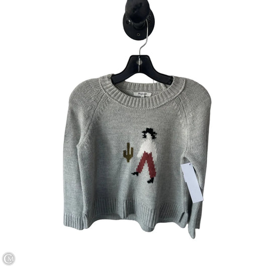 Sweater By Madewell In Grey, Size: Xs