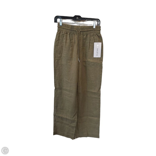 Pants Linen By Athleta In Green, Size: Xxs