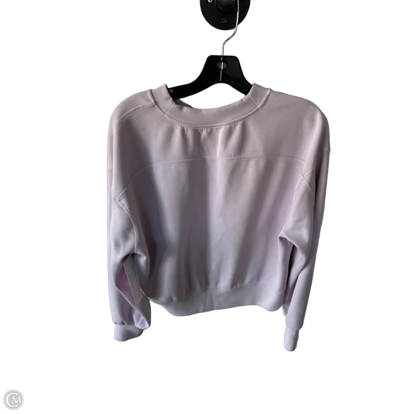 Athletic Sweatshirt Crewneck By Lululemon In Pink, Size: Xs
