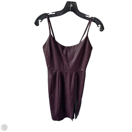 Dress Casual Midi By Steve Madden In Purple, Size: Xs