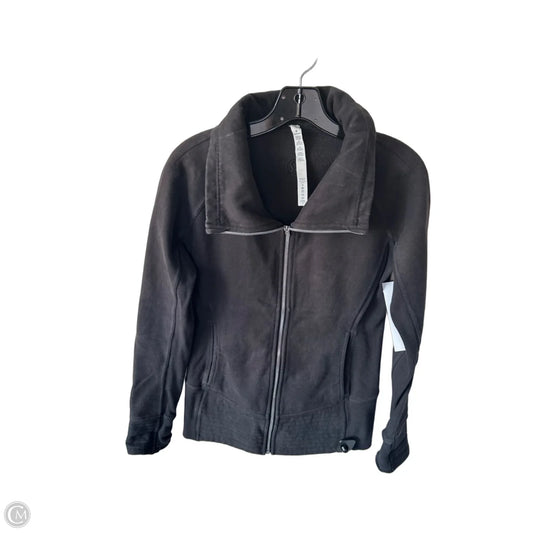 Athletic Sweatshirt Collar By Lululemon In Black, Size: S