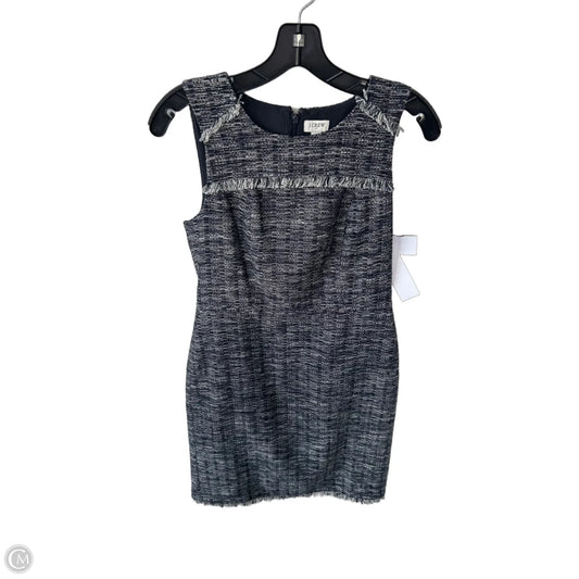 Dress Work By J. Crew In Blue & White, Size: S