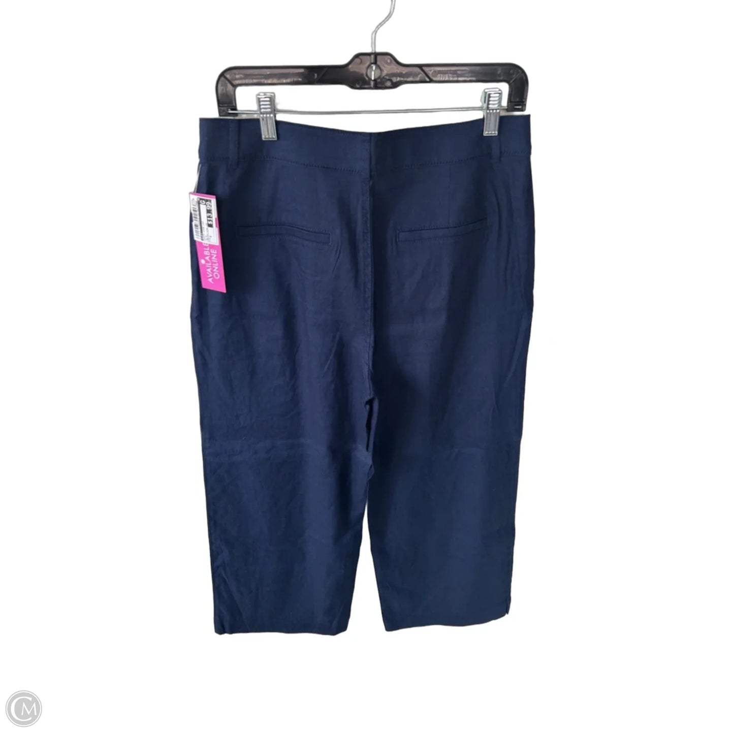 Pants Wide Leg By Loft In Blue, Size: 8