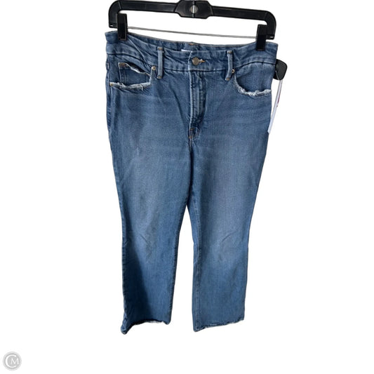 Jeans Boot Cut By Good American In Blue Denim, Size: 6