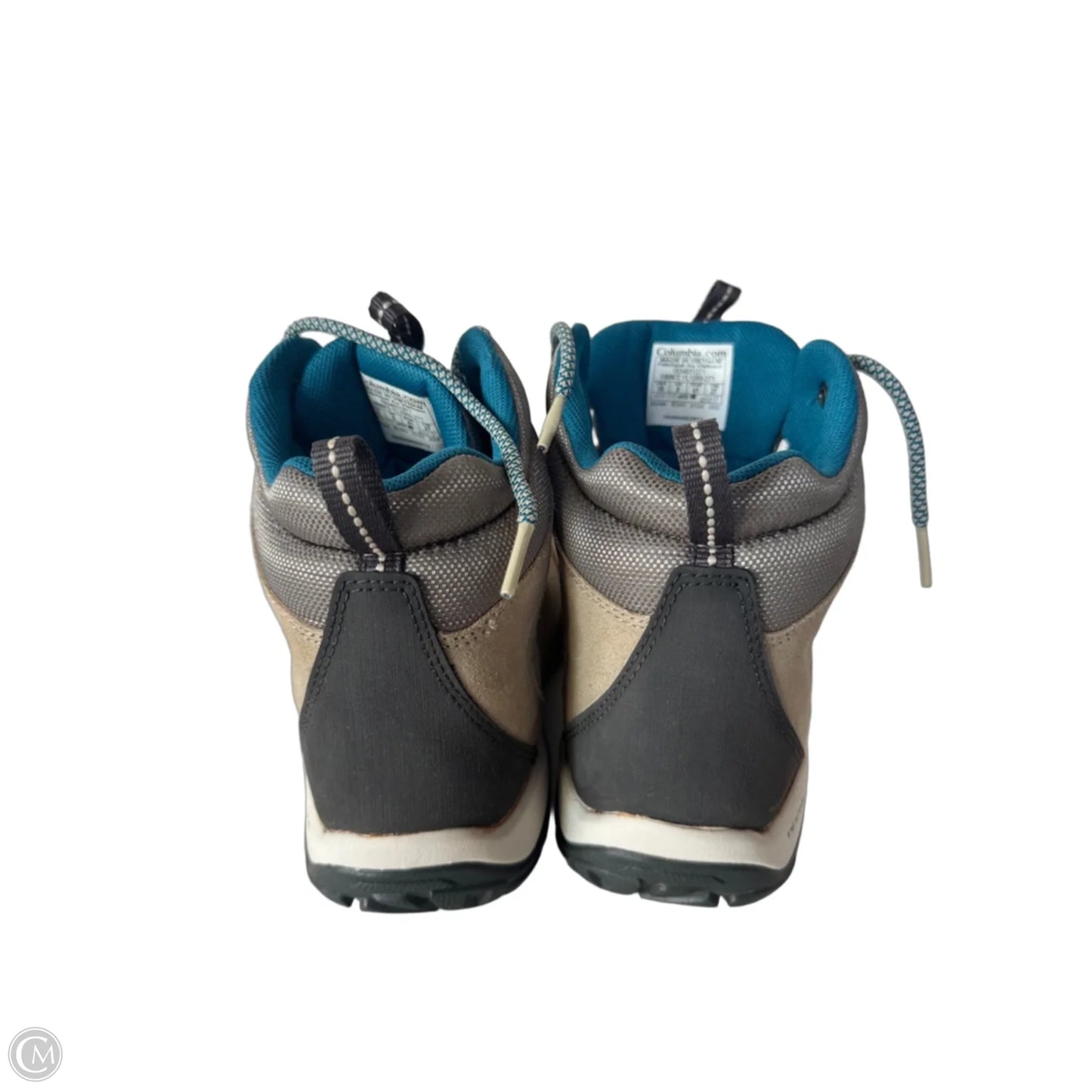 Shoes Hiking By Columbia In Tan, Size: 10